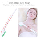Silicone Bath Body Brush Exfoliator, Back Brush Scrubber Long Handle for Shower with Soft Bristles, Shower Brush Scrubber for Body Men and Women, BPA Free, Non-Slip V-TOP