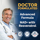 Liposomal NAD Supplement with Resveratrol - High Purity NAD Plus 2000 mg, 120 Capsules, Made in The USA - NMN Alternative Infinity Warehouse