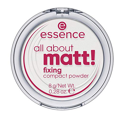essence | All About Matt! Fixing Compact Powder | Translucent - For All Skin Tones and Types Essence