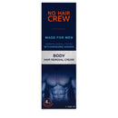No Hair Crew Body At Home Hair Removal Cream for Manscaping Unwanted Hair with Energizing Ginseng, Premium Depilatory, Painless & Flawless, Made for Men, 200ml NO HAIR CREW