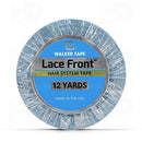 Walker 12 Yards Lace Front Support Tape (1/2 inch) for Toupee and Wig, Clear Walker Tape