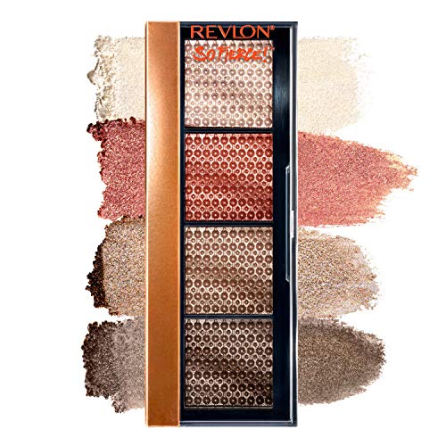 REVLON So Fierce! Prismatic Eyeshadow Palette, Creamy Pigmented Eye Makeup in Blendable Matte & Pearl Finishes, 965 Tantrum, 0.21 oz. REVLON
