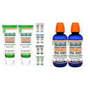 TheraBreath 24-Hour Fresh Breath Toothpaste 4 oz (Pack of 2) and TheraBreath 24 Hour Healthy Gums Periodontist Formulated Oral Rinse, 16 Ounce (Pack of 2) TheraBreath
