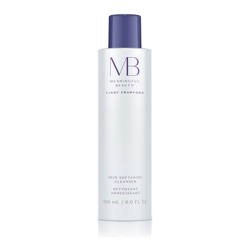 Meaningful Beauty Crème De Serum, Melon Extract Night Moisturizer + Skin Softening Cleanser + Pore Refining Toner + Ultra Lifting & Filling Treatment Melon Extract Day Serum, white Meaningful Beauty