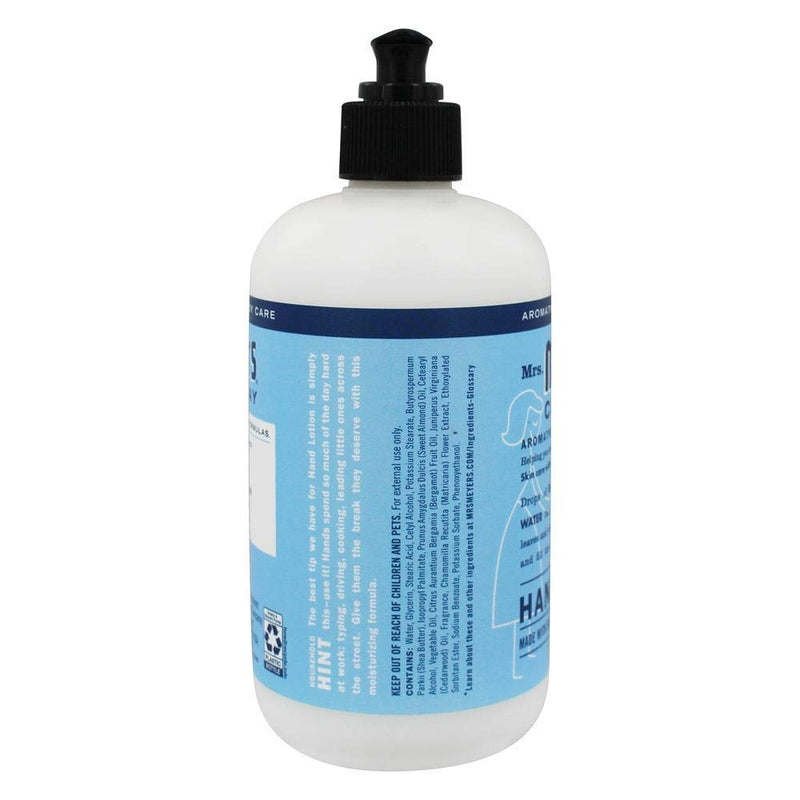 MRS MEYER'S Rainwater Hand Lotion, 12 FZ 2-Packs Infinity Warehouse