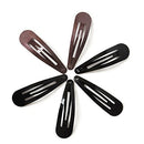 Goody Women's Colour Collection Contour Clips, Black, 6 Count GOODY