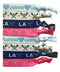 8 Piece Lacrosse Hair Elastic Set - Girls Lacrosse Hair Accessories - No Crease Lacrosse Hair Elastics Set - Lacrosse Set - Lacrosse Accessories for Players, Women, Girls, Coaches, Teams, Leagues - MA Sportigift