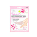 Cala Moisturizing Pedicure Foot Masks [Pack of 3 Foot Moisturizing Socks] (Rosewater) Light So Shine