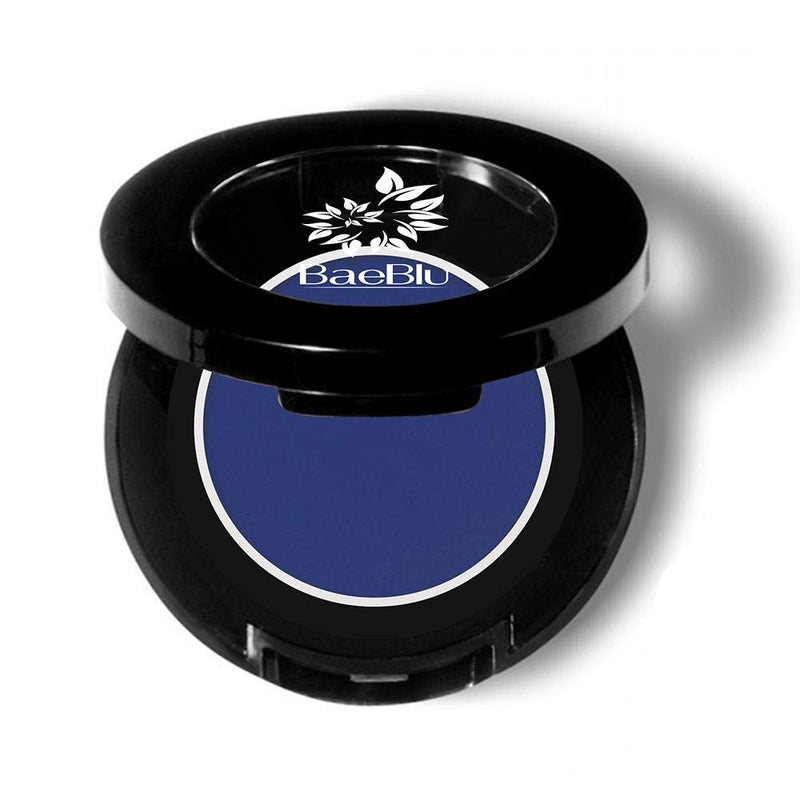 BaeBlu Hypoallergenic Eyeshadow Organic 100% Natural Finely Pressed Velvety Smooth Powder, Made in USA, Blue Velvet BaeBlu
