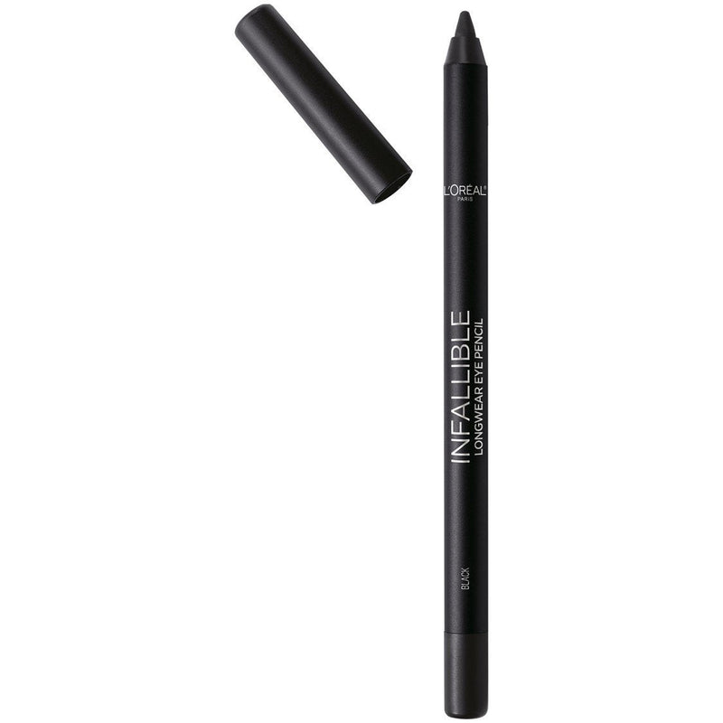 L'Oreal Paris Cosmetics Infallible Pro-Last Waterproof Pencil Eyeliner, Black, 0.042 Ounce,1 Count L'Oreal Paris