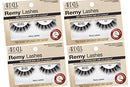 Ardell Remy Lashes 780, False Strip Lash made of 100% Premium Remy Hair with Invisiband, 4 pairs Ardell