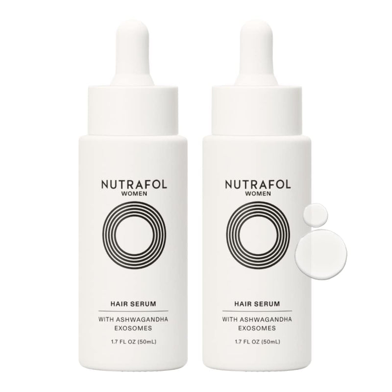 Nutrafol Women's Hair Serum, Supports Visibly Thicker and Stronger Hair, Vegan, Lightweight and Fast-Absorbing Infinity Warehouse