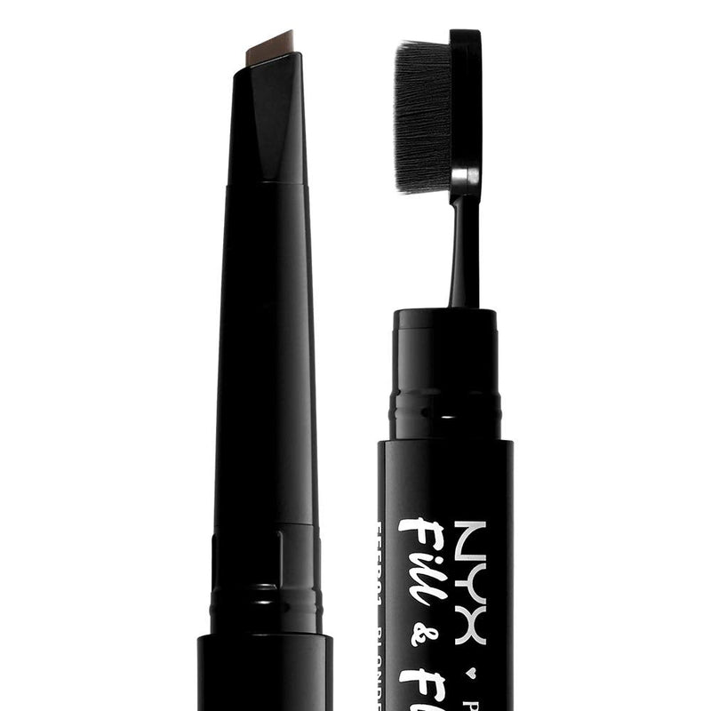 NYX PROFESSIONAL MAKEUP Fill & Fluff Eyebrow Pomade Pencil, Brunette NYX PROFESSIONAL MAKEUP Store
