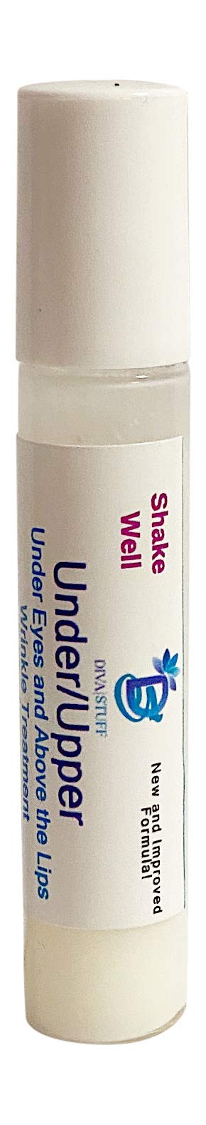 Under/Upper Under Eye and Above The Lips Wrinkle Treatment, New and Improved Formula, With Manuka Honey, Hyaluronic Acid, Argan Oil, Papaya, Marine Collagen and More, By Diva Stuff Diva Stuff