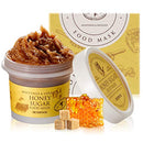 SKINFOOD Mask Honey Sugar 120g - Facial Pore Cleanser, Nourishing & Firming Skin Exfoliator - Wash Off Face Masks w/Melting Sugar for Healthy and Smooth Skin- Shower-Proof Texture (4.23 oz) SKIN FOOD since 1957