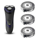 SH30 Replacement Heads for Philips Norelco Series 3000, 2000, 1000 Shavers and S738 Click and Style, ComfortCut Shaving Heads SH30/52 Made in Netherlands XUYAO