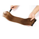 Double Weft 100% Clip in Remy Human Hair Extensions