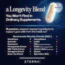 Eternity NAD+ Supplement + Resveratrol - 1050 mg - 15 Advanced Ingredients to Support Energy & Healthy Aging, Healthy Skin, Immune, Green Tea, Quercetin, CoQ10, Milk Thistle - 1 Month Supply Infinity Warehouse