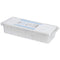 ForPro Mini Buffing Block, White, 240/240 Grit, Double-Sided Manicure and Pedicure Nail Buffer, 1.5” L x 1” W x 0.5” H, 24-Count ForPro Professional Collection