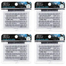 Ardell Individuals False Eye Lashes Combo Black 4 Pack Ardell