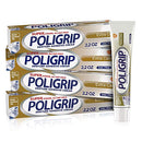 Super Poligrip Extra Care Denture Adhesive Cream, Zinc Free Denture Cream - 2.2 Ounces (Pack of 4) Super Poli-Grip