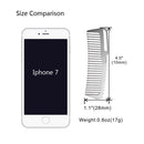 TI-EDC Titanium Hair Beared Comb Handmade Premium Eco-friendly Durable Pocket Wallet Comb TI-EDC