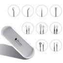 DUcare Pimple Popper Tool Kit - 9 Pcs Blackhead Remove Tools Comedone Extractor Acne Removal Kit Easy Removal of Pimples, Blackheads, Zit Removing, Forehead,Facial and Nose DUcare