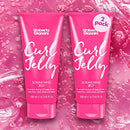 Umberto Giannini Curl Jelly Scrunching Jelly Bundle, Vegan & Cruelty Free Frizz Solution Gel for Curly or Wavy Hair, 200 ml (2 Pack) Umberto Giannini Store