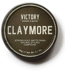 Claymore Men’s Hair Clay by Victory Barber & Brand | Men’s Hair Products Made in the USA | Strong Hold Clay with a Matte Clay Finish | Clay Pomade Matte Clay Hair Product for the Rough and the Ready Victory Barber & Brand