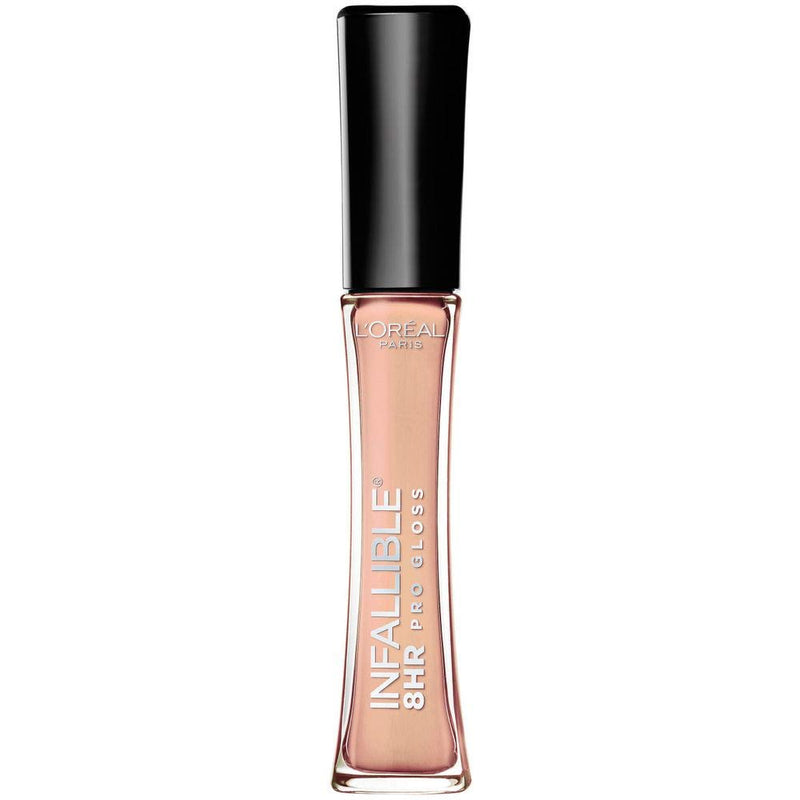 L’Oreal Paris Makeup Infallible 8 Hour Hydrating Lip Gloss, Petal, 0.5 Ounce L'Oreal Paris