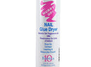 2 X NEW Nail Glue Dryer Drys On Contact Leaving A Glass Like Finish 10 Formula 7.2 fl oz C.N.
