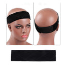 Wig Grip Headbands For Women Edge Saver Wig Headband Wig Bands No Slip Velvet Wig Grip Elastic Stretched 2 Pieces Wig Head Bands With 2 Pieces Wig Caps Hair Wig Nets Stretch Mesh Gbrand