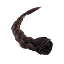 Clip in 100% Remy Human Hair Extensions Double Weft