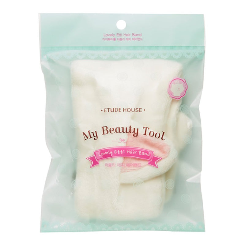 ETUDE HOUSE My Beauty Tool Lovely Etti Hair Band | A Cute and Lovely Tool To Keep Away Your Hair and Brighten Your Mood Etude House