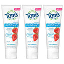 Tom's of Maine Fluoride Free Children's Toothpaste, Natural Toothpaste, Dye Free, No Artificial Preservatives, Silly Strawberry, 5.1 oz. 3-Pack Tom's of Maine