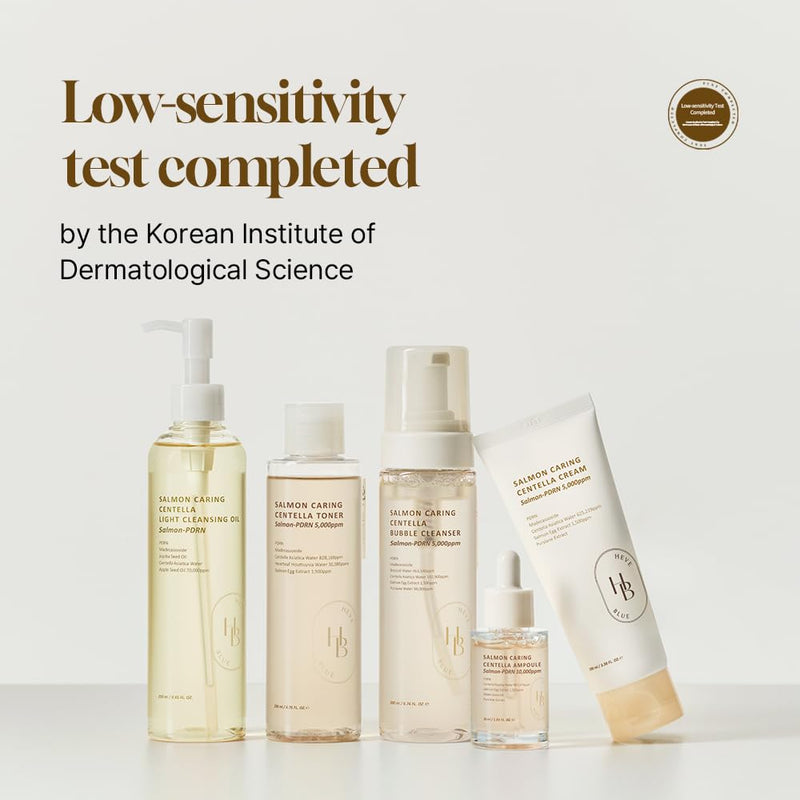 Salmon Caring Centella Ampoule - Salmon PDRN, Salmon Egg Extract, Centella, Madecassoside, Calming, Soothing, Restore and Rejuvenate, Sensitive Skin, Korean Skincare Infinity Warehouse