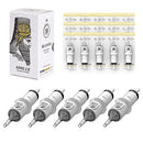 HAWINK Tattoo Cartridges Needles 50Pcs Mixed