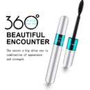 NaSeny 4D Silk Fiber Lash Mascara - 2 in 1 Thrive Liquid Lash Extension Mascara Waterproof Black Mascara Christmas gifts for women NaSeny