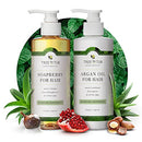 Peppermint Shampoo and Conditioner by Tree to Tub - Sulfate Free for Sensitive Scalp and Hair - pH 5.5 Balanced Duo with Soapberry & Argan Oil Tree to Tub