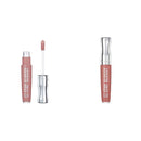Rimmel Stay Glossy Lipgloss, Blushing Belgraves, 0.18 Fl Oz (Pack of 1) & Rimmel Stay Glossy Lip Gloss, Bare Minimum, Pack of 1 Rimmel