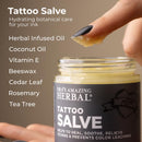Ora's Amazing Herbal Tattoo Salve, Apothecary-Grade Tattoo Aftercare Balm, Natural Tattoo Ointment for Healed Tattoos, Itch Relief Cream, Skin Soothing, Calming, Deep Moisture & Ink Color Protection Infinity Warehouse