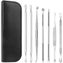7 In 1 Pimple Blackhead Remover Extractor Tool Kit, Teenitor Professional Safe Treatment For Zit Popper White Head Acne Blemish Comedone Removing For Nose Face Skin Teenitor