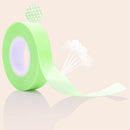6 Rolls Eyelash Tape, Adhesive Fabric Eyelash Extension Tape, Breathable Micropore Fabric Tape for Eyelash Extension Supplies,9 m/10 yard Each Roll (Green) JASSINS