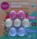 Eos Evolution of Smooth Lip Balm 100% Natural Organic Lip Care Gift 7-Pack ~ 2 Chamomile, 3 Vanilla Bean & 2 Strawberry Sorbet eos