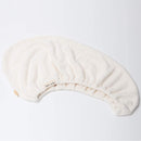 Kitsch Microfiber Hair Towel Wrap for Women, Hair Turban for Drying Wet Hair, Eco-Friendly Hair Towel, Super Absorbent and Ultra Soft, After Spa Hair Towel (Ivory) Kitsch Store