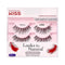 KISS Looks So Natural False Eyelashes Double Pack, Lightweight & Comfortable, Natural-Looking, Tapered End Technology, Reusable, Cruelty-Free, Contact Lens Friendly, Style Sultry, 2 Pairs KISS