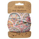 Karma Gifts Half Headband, Pink Medallion Karma Gifts