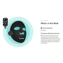 MEDIHEAL Official [Korea's No 1 Sheet Mask] - 5 Pack W.H.P Hydrating Charcoal Mask / Super Moisturizing & Brightening Facial Mask, Premium Charcoal Bamboo Sheet Mediheal