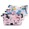 Pack of 3 Cosmetic Bags for Women Functional Makeup Bags Small Travel Bags Toiletries Case Durable Waterproof Bags Accessories Organizer Fashion Women Gifts (Style B) FUN FUN HOME