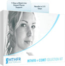 MTHFR+COMT Methylation Genes Test Kit. 1-on-1 Live Expert Support by Phone 7 Days A Week. Includes C677T, A1298C & V158M Variants for Methylation and Wellness Analysis. Results in 2-5 Days. Ages 0+ Infinity Warehouse
